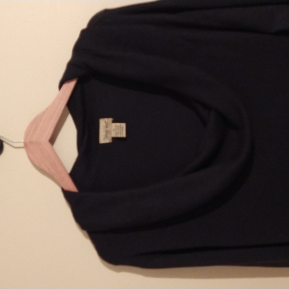 - Black Sweater Dress. Size 1X. Long Sleeve.